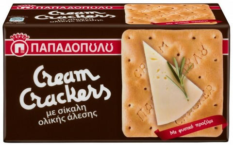 Papadopoulos Cream Crackers Rye