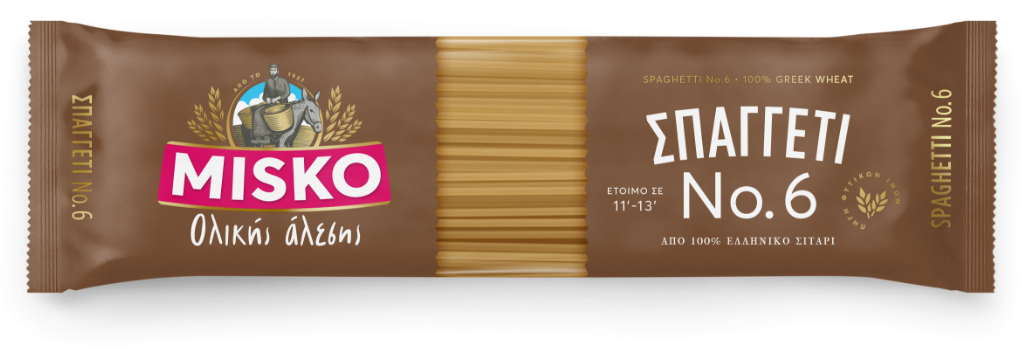 MISKO Spaghetti No6 Whole Wheat 500g