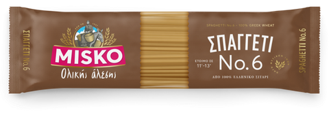 MISKO Spaghetti No6 Whole Wheat 500g