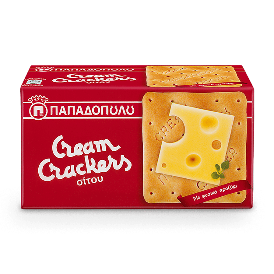 Papadopoulos Cream Crackers Wheat