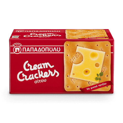 Papadopoulos Cream Crackers Wheat