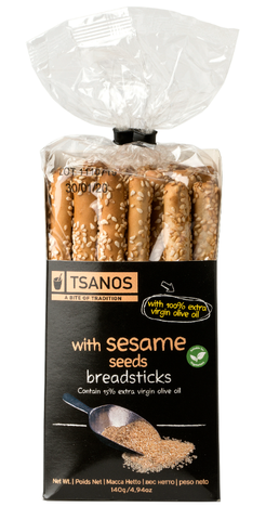 Tsanos Breadsticks w/ Sesame Seeds