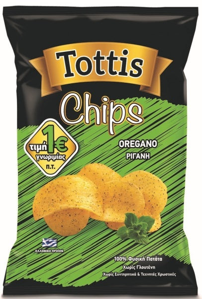 Tottis Chips Wave W/Oregano